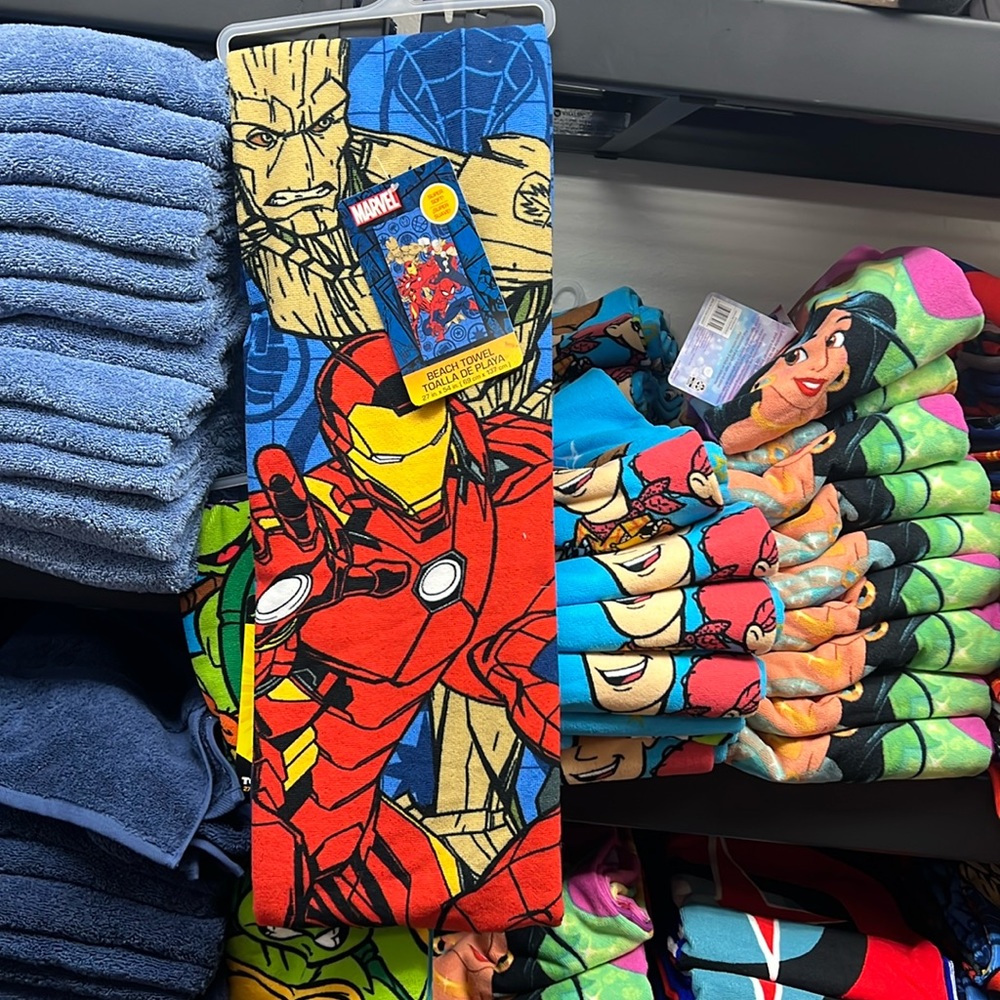 Disney beach towels